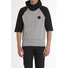 Jay Hoodie 3/4 Sleeve - Black Apple - Sweatshirts : JackThreads