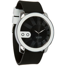 The Exchange Watch With Interchangeable Bands in White and Black