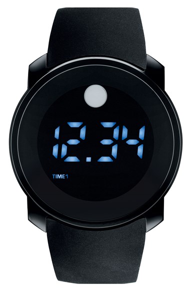 Movado Digital Rubber Strap...