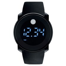 Movado Digital Rubber Strap Watch, 45mm | Nordstrom