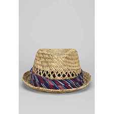 Christys Crown Straw Fedora - Urban Outfitters