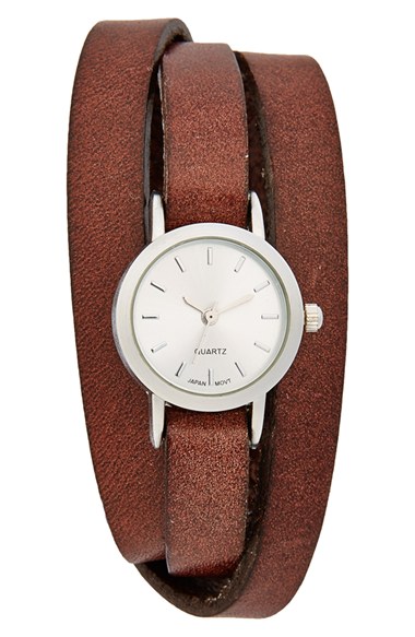 BP. Leather Wrap Watch (Jun...