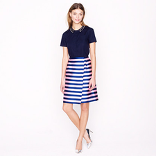 Pencil wrap skirt