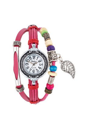 **Medley Dark Pink And Silv...