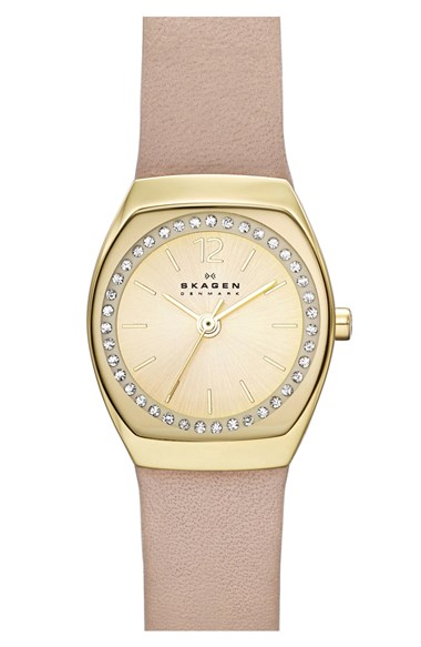 Skagen 'Asta' Crystal Bezel...