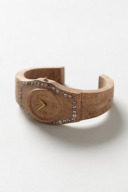 Wood Watch Cuff - anthropol...