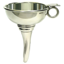 Pewter Decanting Funnel - Fixed Filter