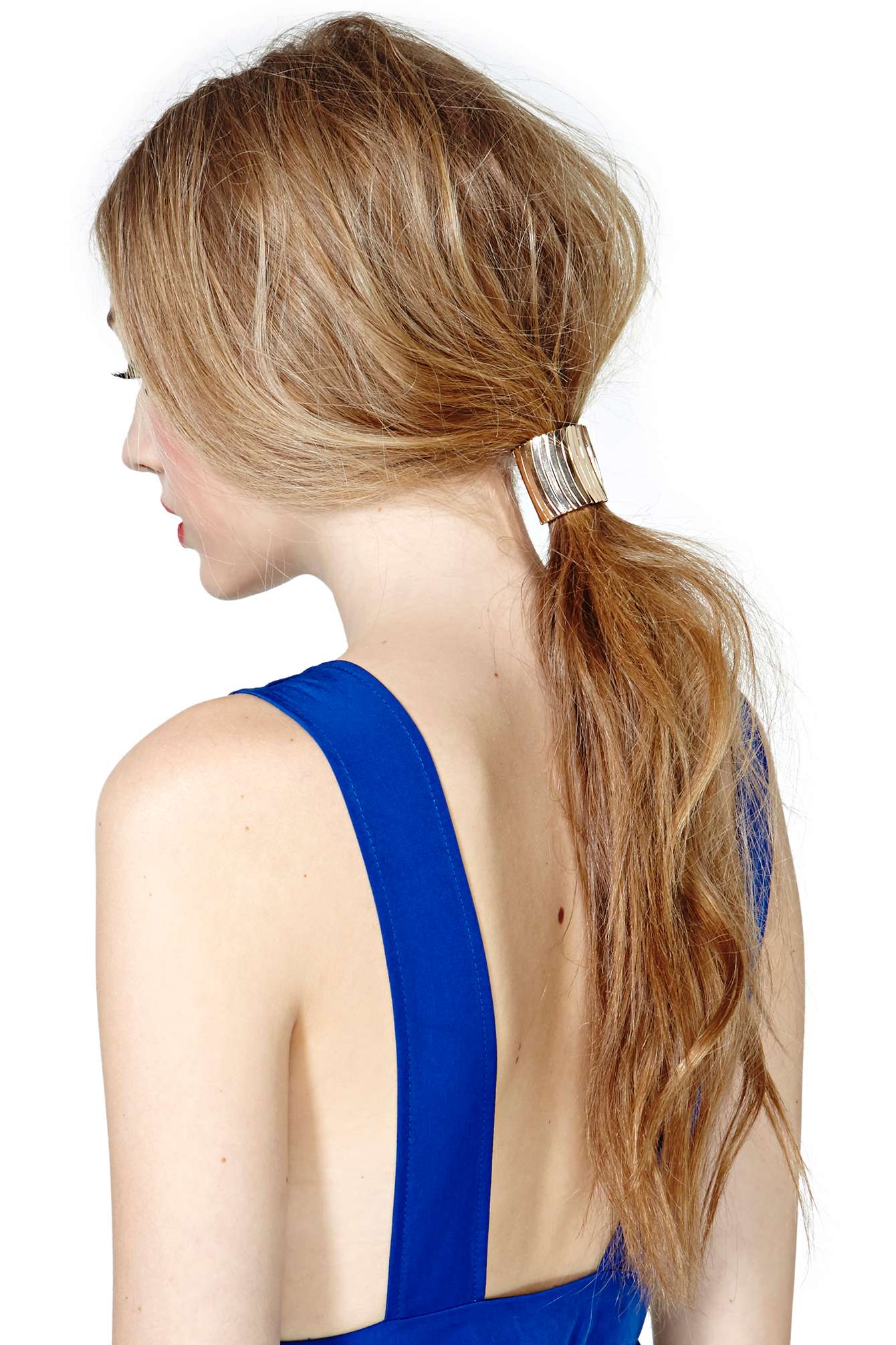 Gilded Glow Hair Tie at Nas...