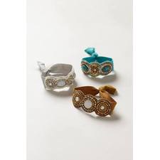 Crystalline Hair Ties - anthropologie.com