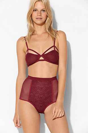 Alexis Lace   Mesh High-Wai...