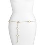 St. John Collection Glass Pearl Chain Belt | Nordstrom