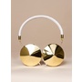 Taylor White and Gold Headphones by Frends - ShopKitson.com