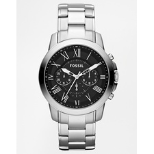Image 1 of Fossil Grant Stainless Steel Chronograph Watch FS4736