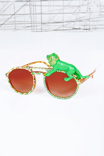 Spangled Rave Lion Glasses