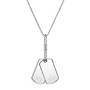 Gucci Silver Dog Tag Necklace | Nordstrom