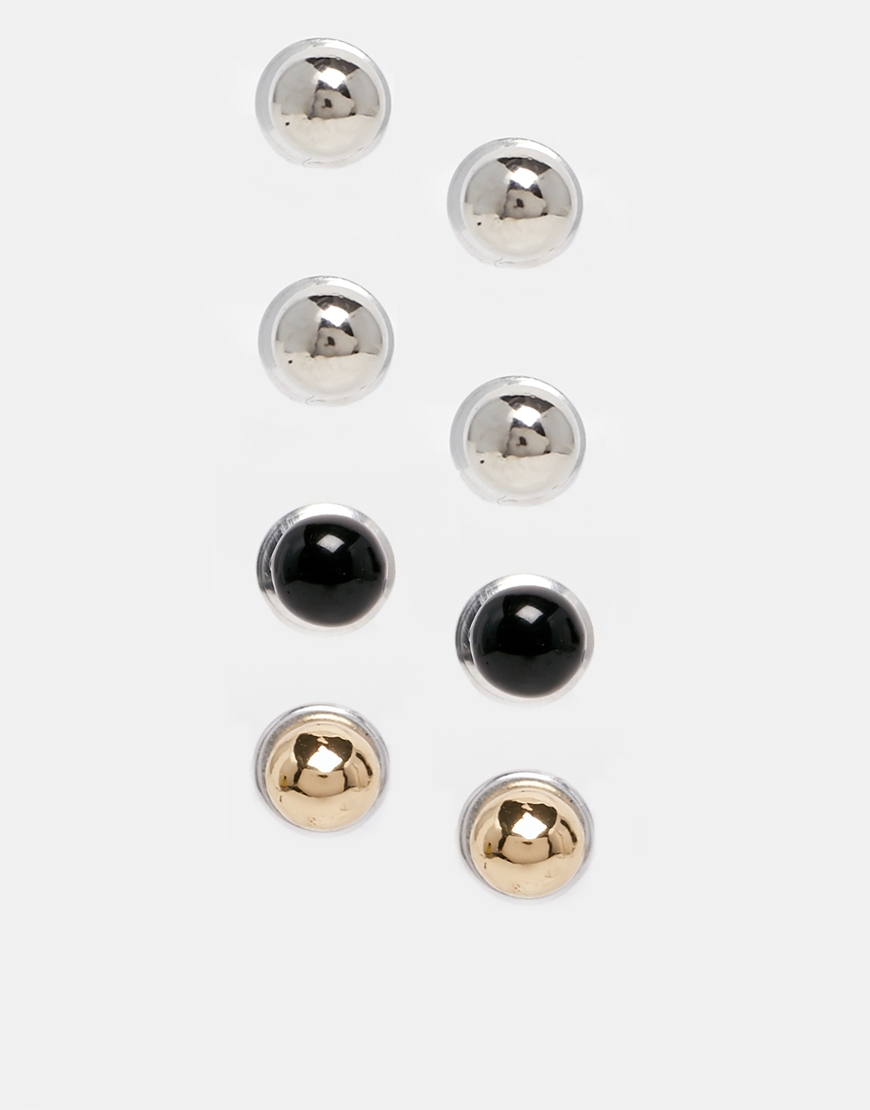 Image 1 of ASOS Stud Earrin...