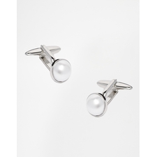 Image 1 of ASOS Pearl Cufflinks