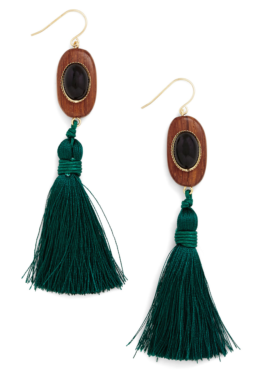 Tassel Dazzle Earrings | Mo...