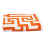 Meander Bath Towel Orange