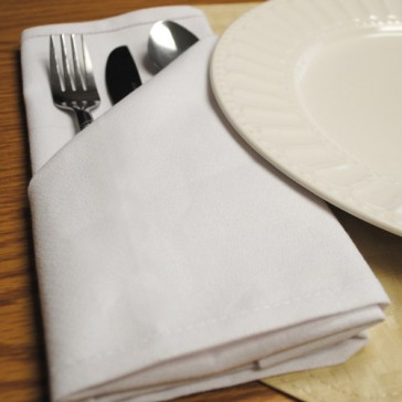 White Cotton Napkins