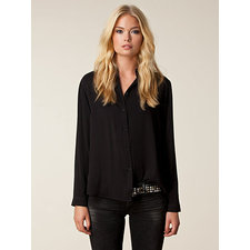 Clean Shirt - Won Hundred - Black - Blouses & Shirts - Clothing - Women - Nelly.com
