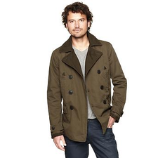 Twill peacoat | Gap