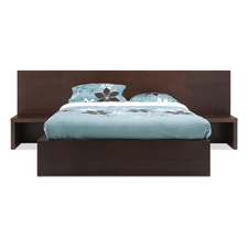 Simple Bed Queen Earth I