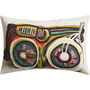 la motocicleta 18"x12" pillow