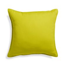Sunbrella® Sulfur 20" Sq. Outdoor Pillow