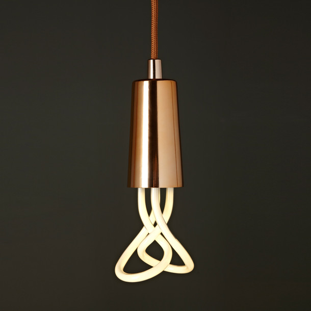 Drop Cap Pendant Copper