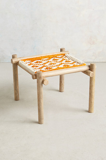 Diamond-Weave Ottoman - ant...