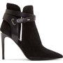 Burberry London Black Suede Finford Ankle Boots