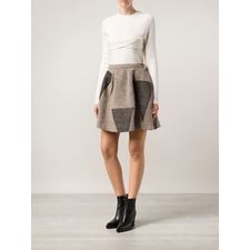 Women - Vivienne Westwood Tweed Triangle Print Skirt - American Rag Online Store