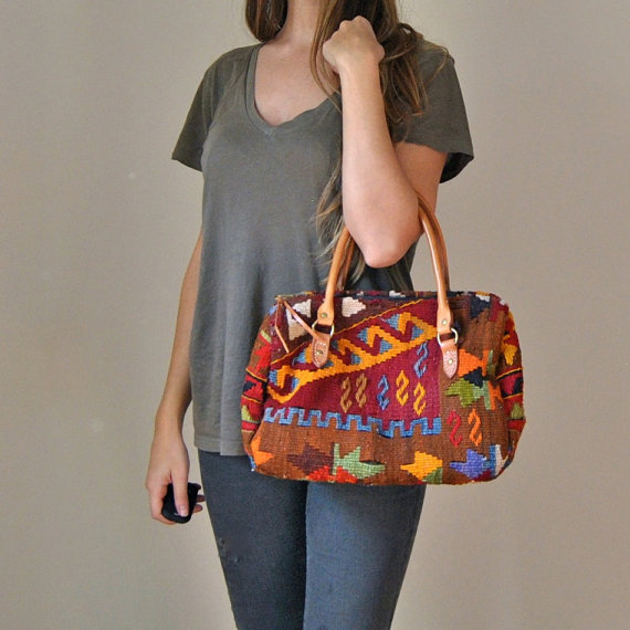 Vintage Kilim Handbag  //  ...