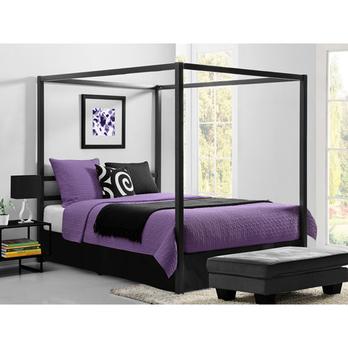 Modern Canopy Queen Metal B...