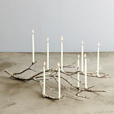 Manzanita Candelabra - Silver | West Elm