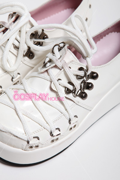 Lolita Footwear -- White Ti...