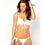 Image 1 of By Caprice Daisy Duke Fringed Bikini