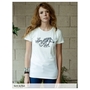 Bandit Brand - Born to Run Tee in White/Black Ink $39 - Show Pony Boutique
