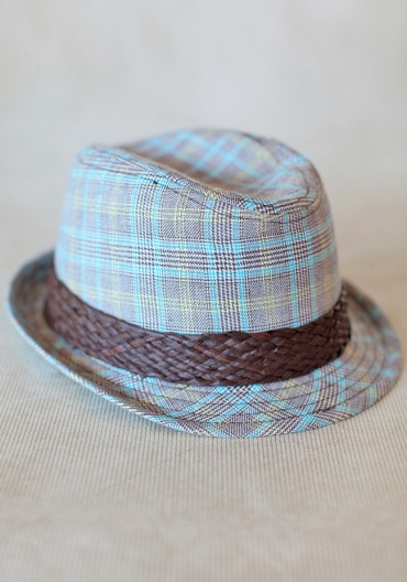 Fresh Plaid Fedora By Fore!...