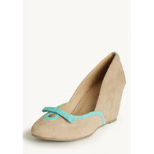 You’re A Natural Wedges In Taupe | Modern Vintage Shoes