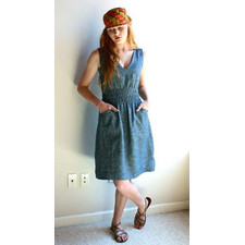 Modaspia - Fiji Dress in Indigo - show pony boutique