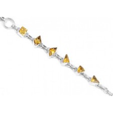 Awesome 925 sterling silver Citrine Bracelet