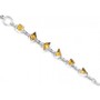 Awesome 925 sterling silver Citrine Bracelet