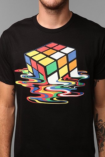 Melted Cube Tee