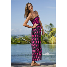 SLIM MAXI DRESS/MERMAID- Q.HEART sexy&cute