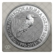 2015 1 oz Silver Australian Kookaburra