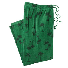 Croft and Barrow Palm Tree Microfleece Lounge Pants