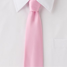 Croft and Barrow Solid Satin Silk Tie