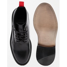 Image 3 of ASOS Derby Boots in Leather